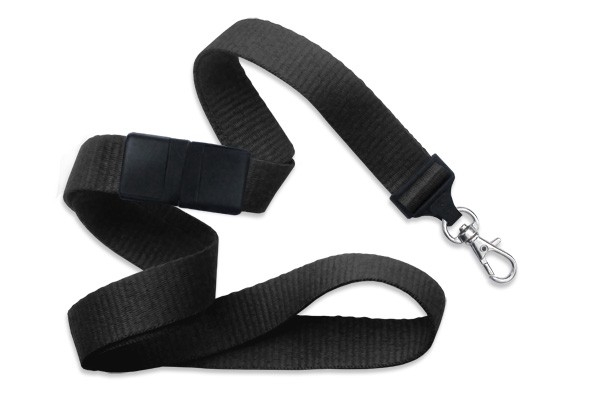5/8" Flat Blank Lanyard with Breakaway (Split Ring) 13