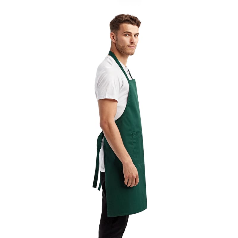 Artisan Collection By Reprime Unisex 'Colours' Recycled Bib Apron With Pocket 93