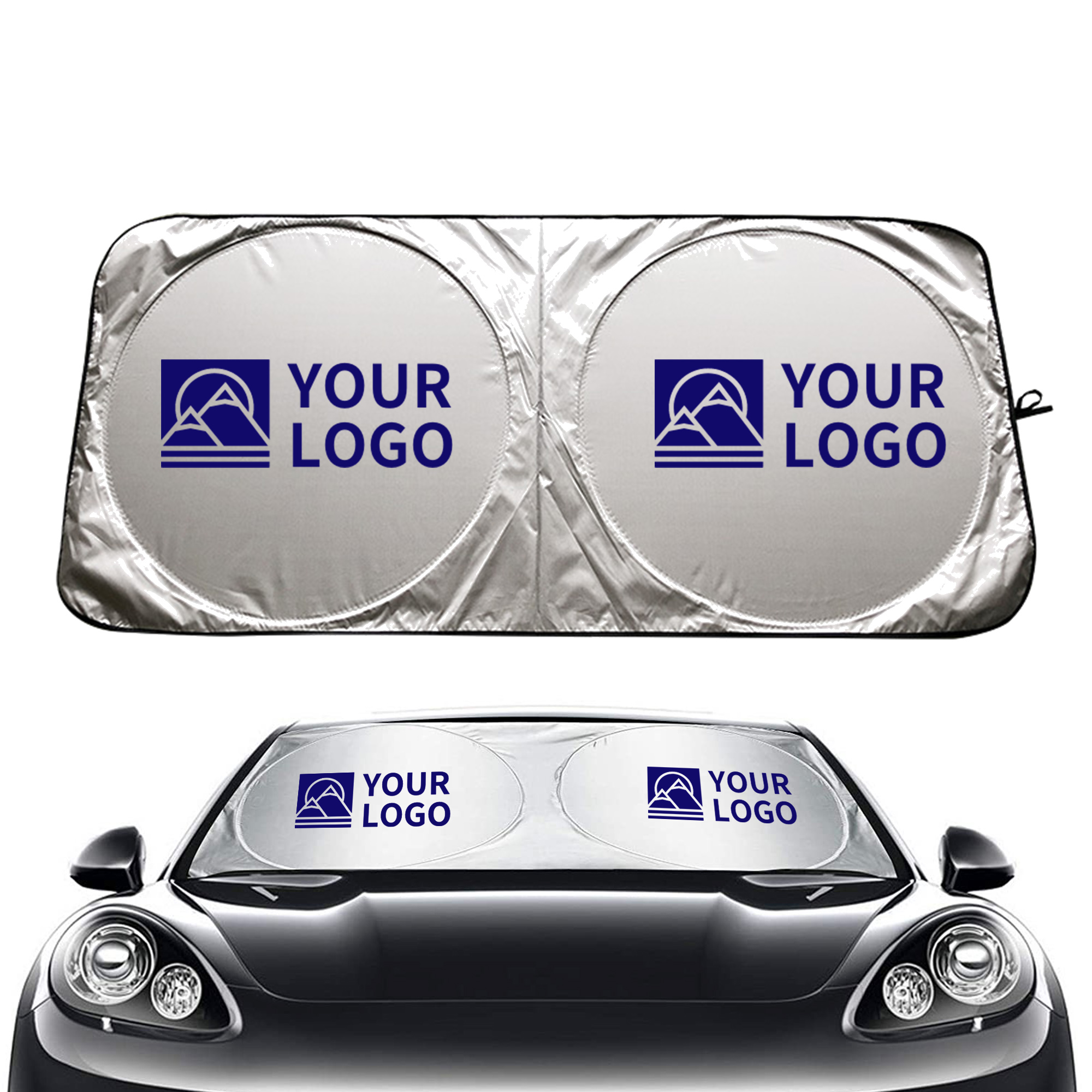 Car Front Windshield Folding Visor 2