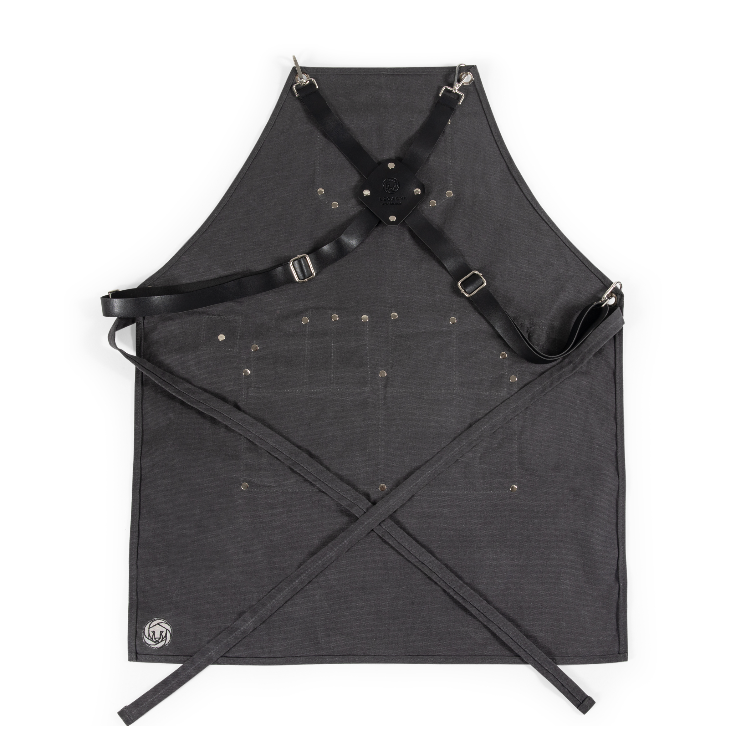 Collins Waxed Canvas Mixologist Apron 3