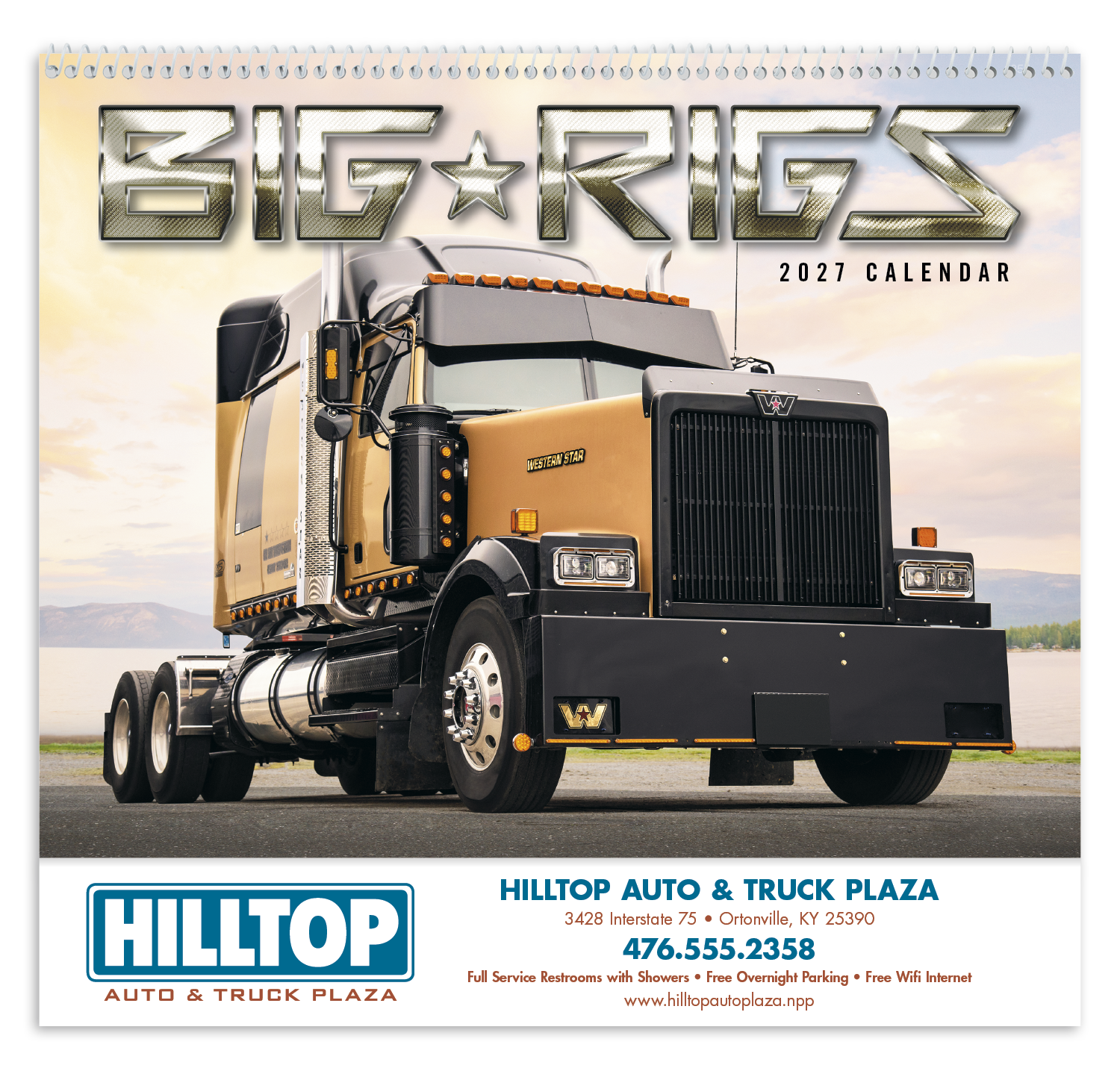 Triumph® Calendars Big Rigs Calendar 50