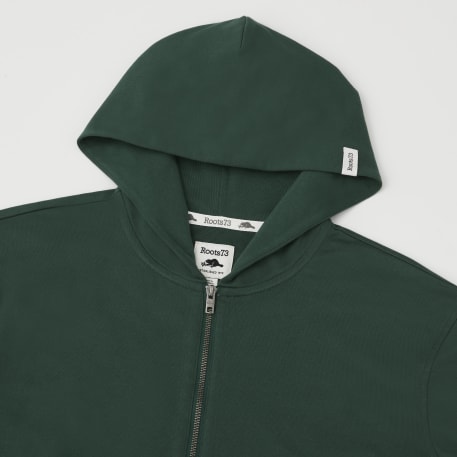 Roots73 CANMORE Eco Full Zip Hoody - Men's, custom hoodie or sweatshirt with logo imprint 42