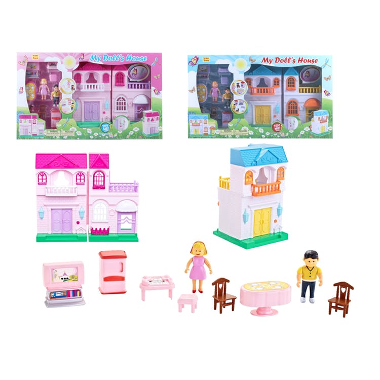 Dollhouse Playsets - Dolls & Furniture Lights & Sound 2