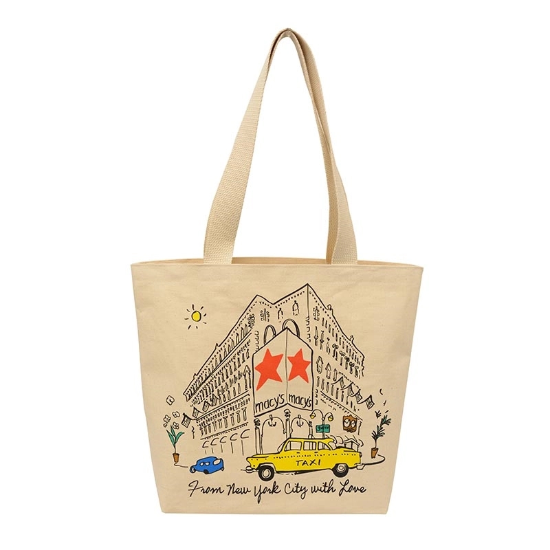 Recycled Canvas Open Tote Bag 2
