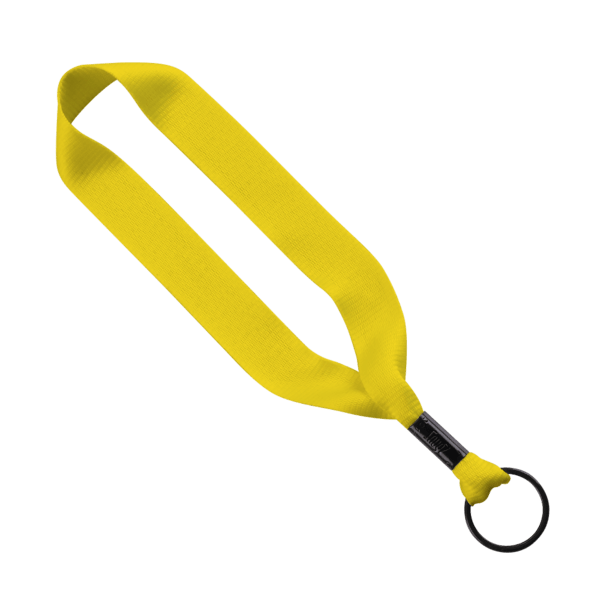 3/4" Polyester Key Chain with Crimp Split Ring 3