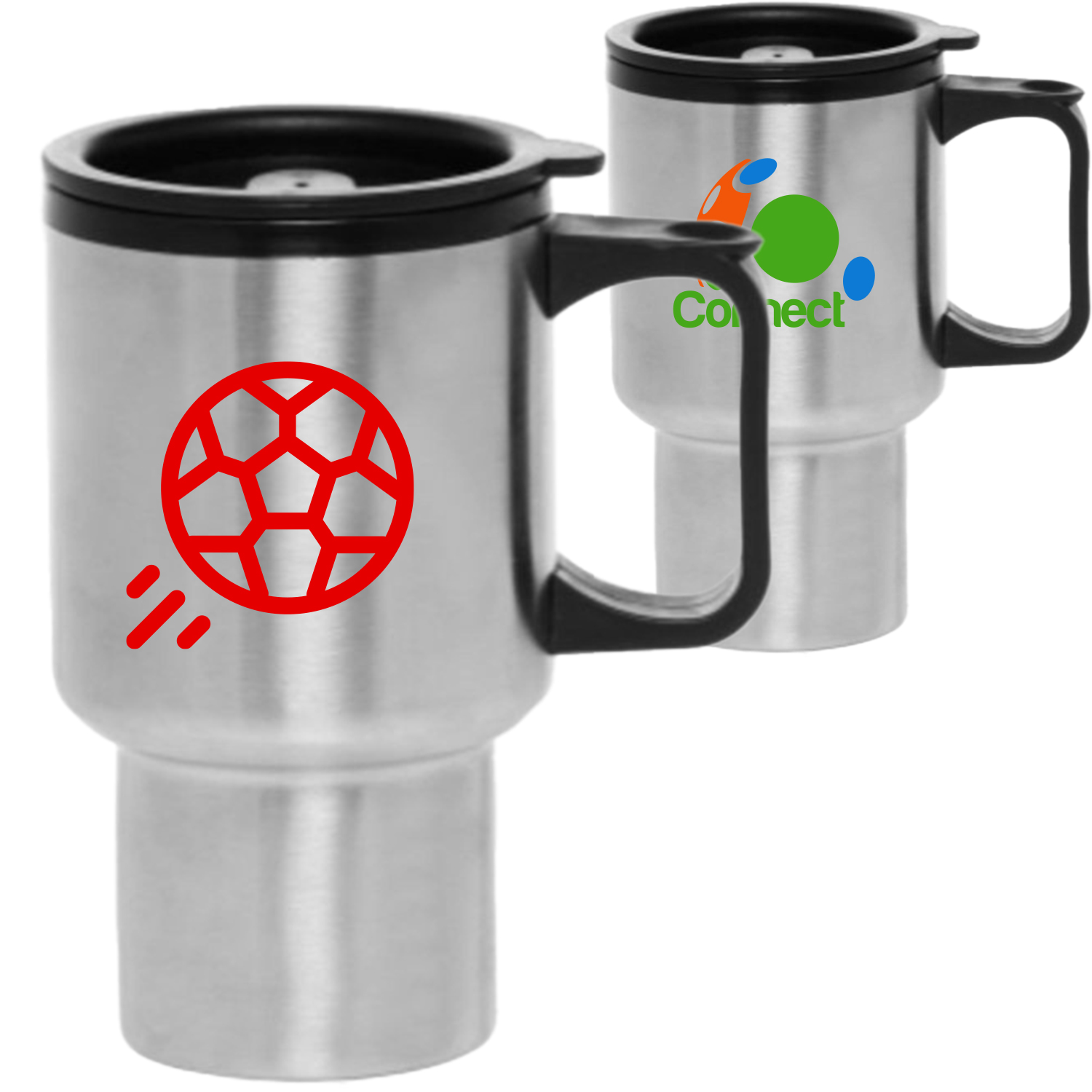 14 oz. Travel Tumbler w/ Thermal Insulation Steel Tumblers 2