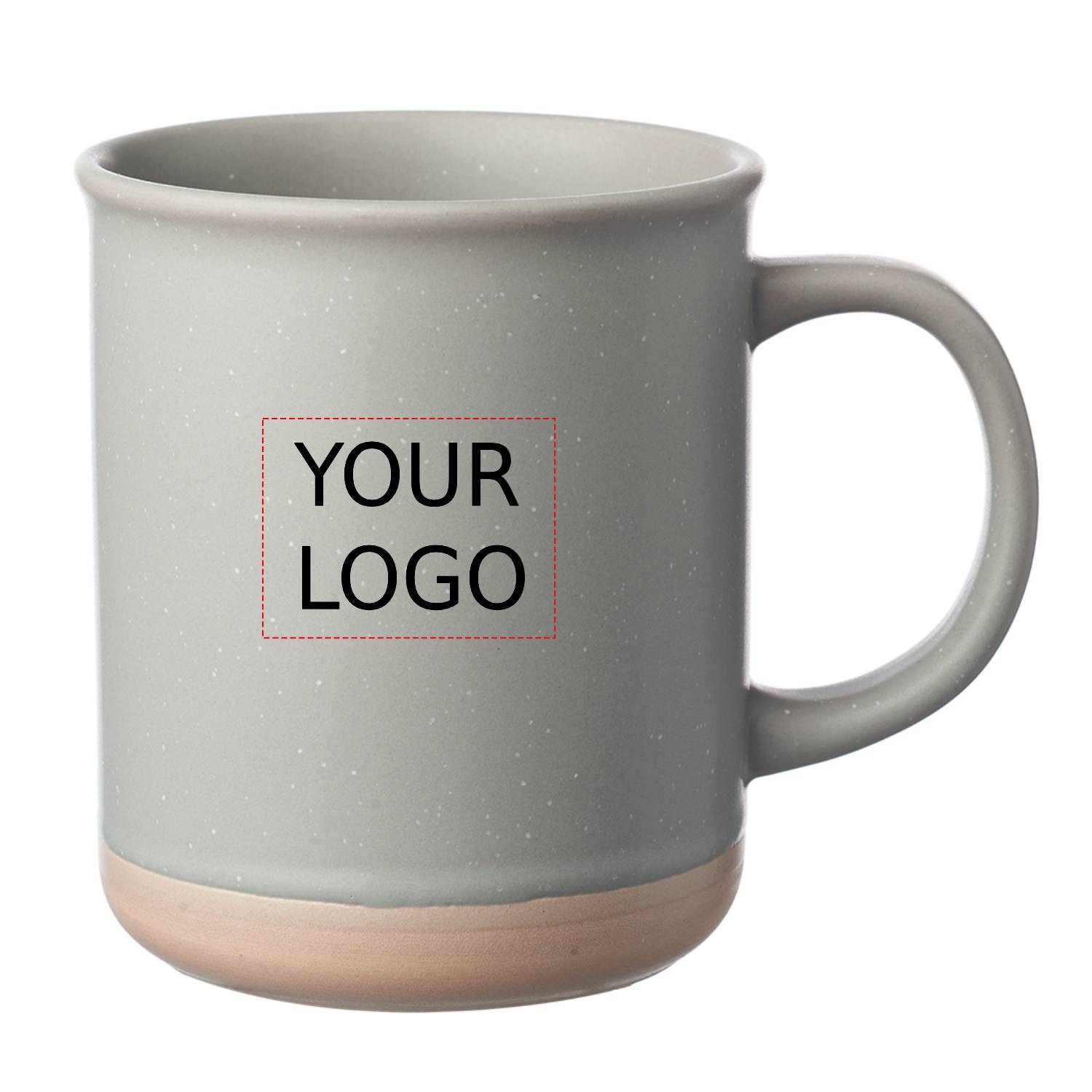 Aurora Speckled Ceramic Coffee Mug, 13.5 oz. 3