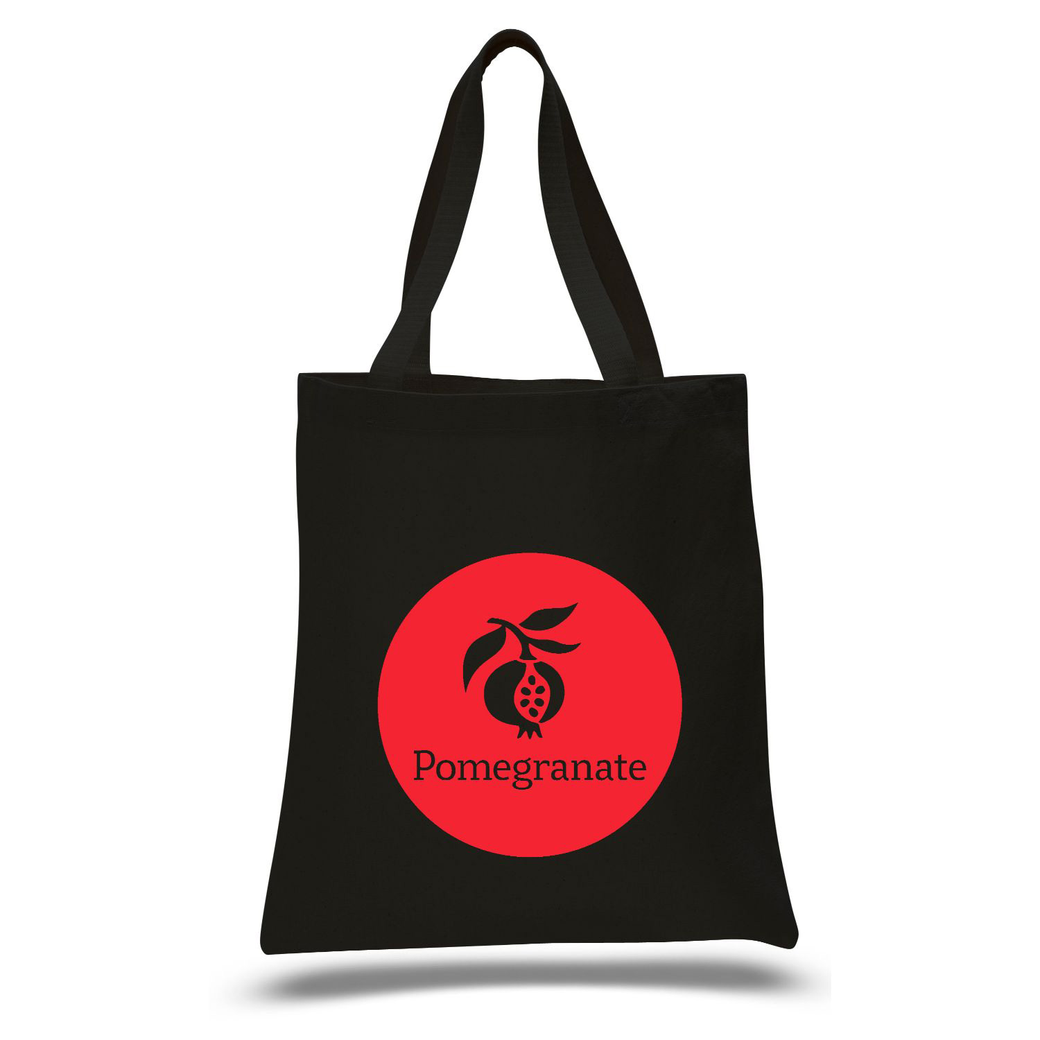 HEAVYWEIGHT COTTON CANVAS TOTE BAG 12 OZ. W/ WEB HANDLES USA Decorated (15" x 16"), custom tote bag with logo imprint 3