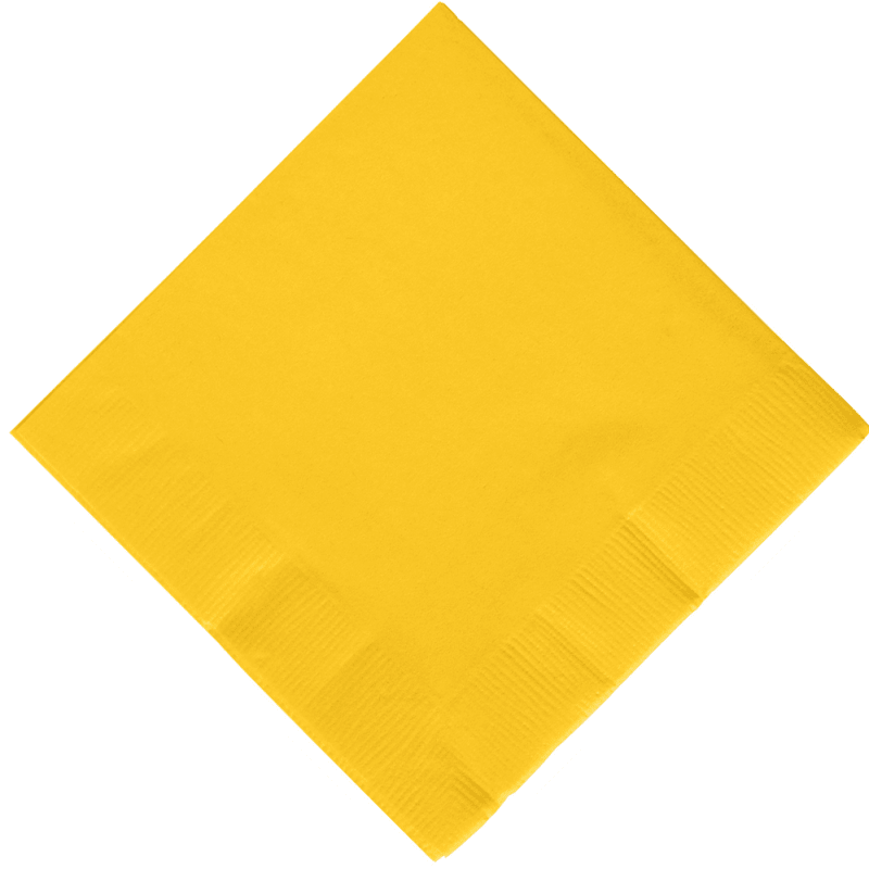 2ply Foil Stamped Beverage Napkins 38