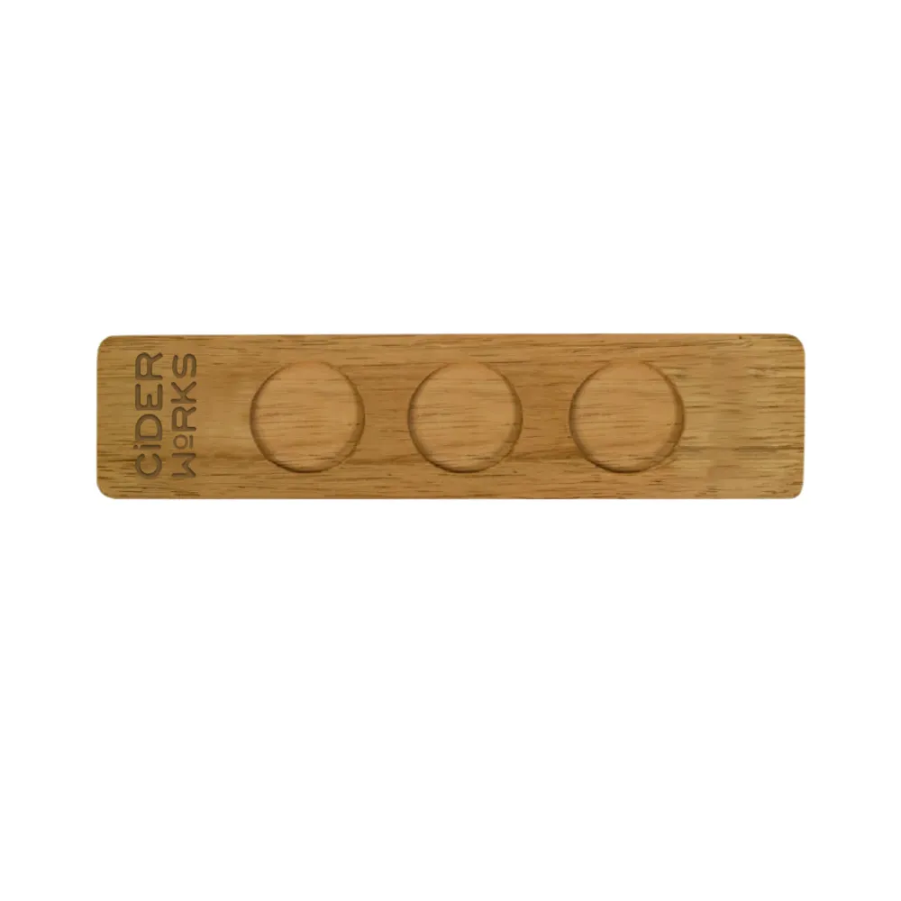3-Ring Tasting Flight Tray 2