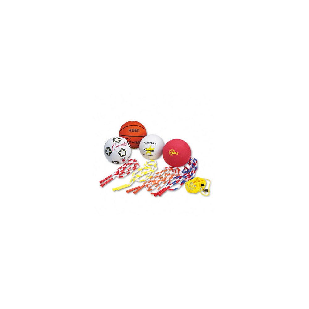 Playground Sports Equipment Kit - Assorted Balls & Jump Ropes 2