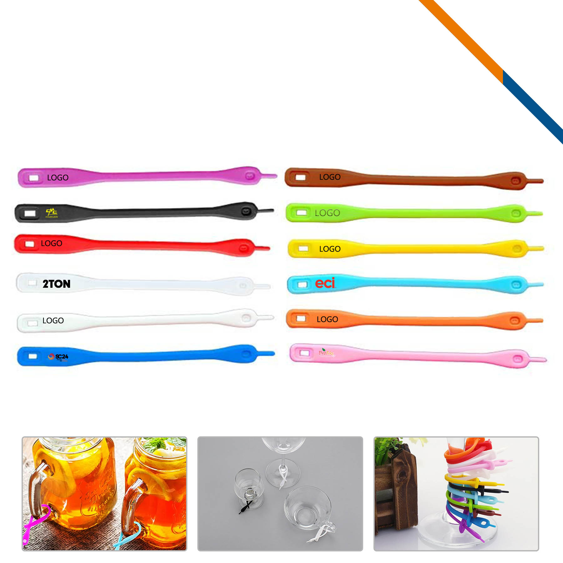 Sherdy Drink Marker 12pcs set 8