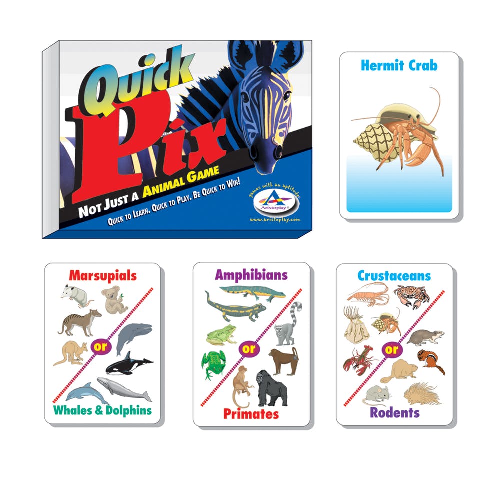 Quick Pix Animal Game - Ages 8+ 3-12 Players 2