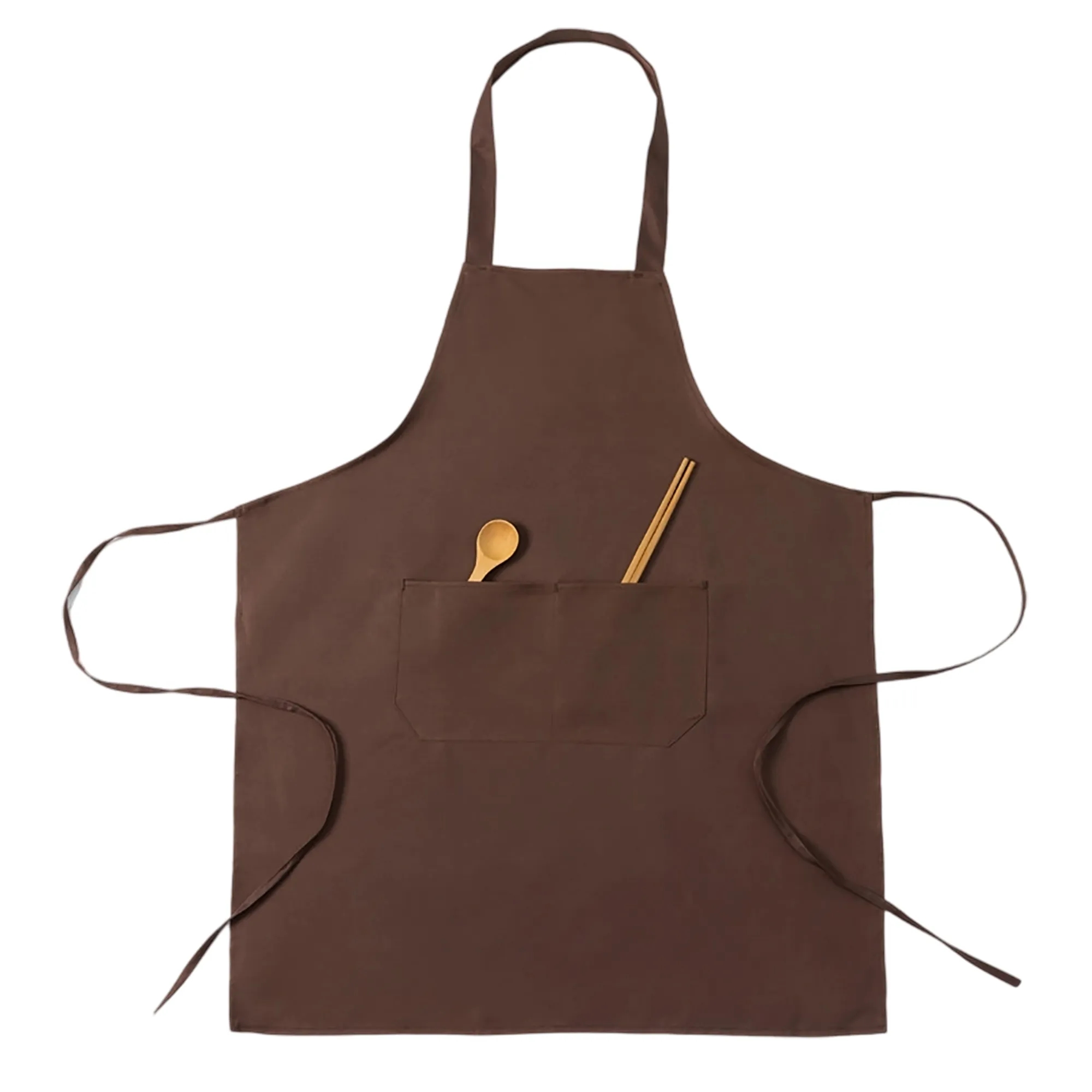 Durable Polyester Apron Kitchen Compact Practical for Cooking 2
