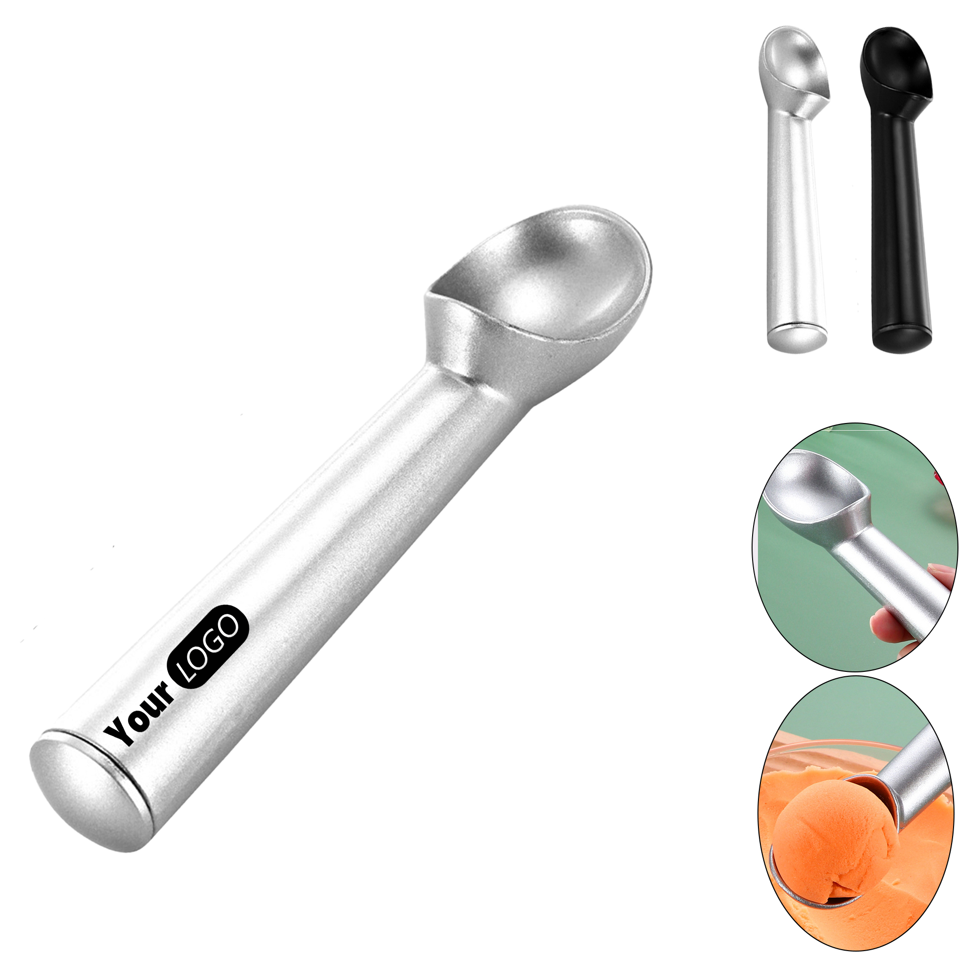 Aluminum Ice Cream Scoop 2