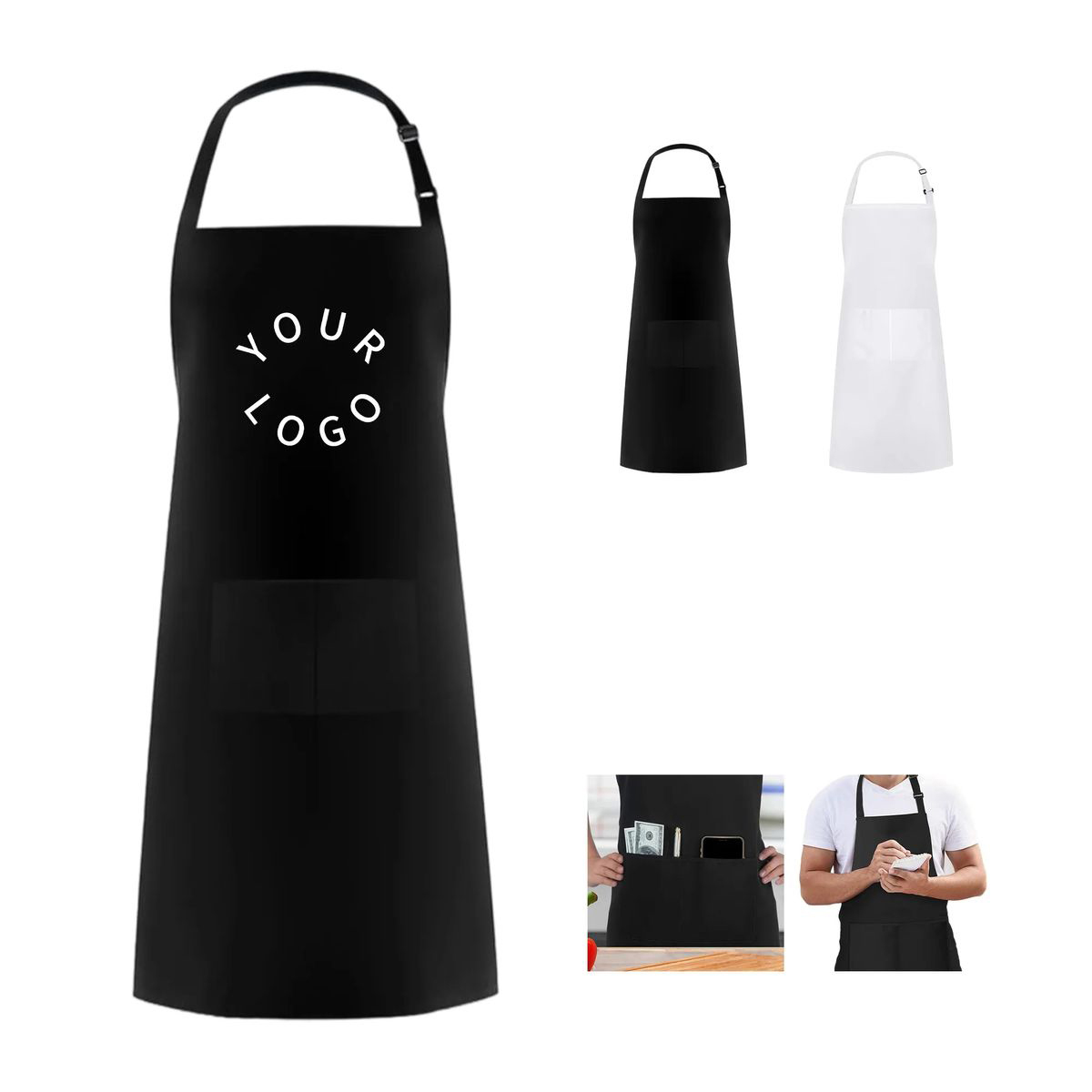 Terylene Apron with Adjustable Neck Strap 1