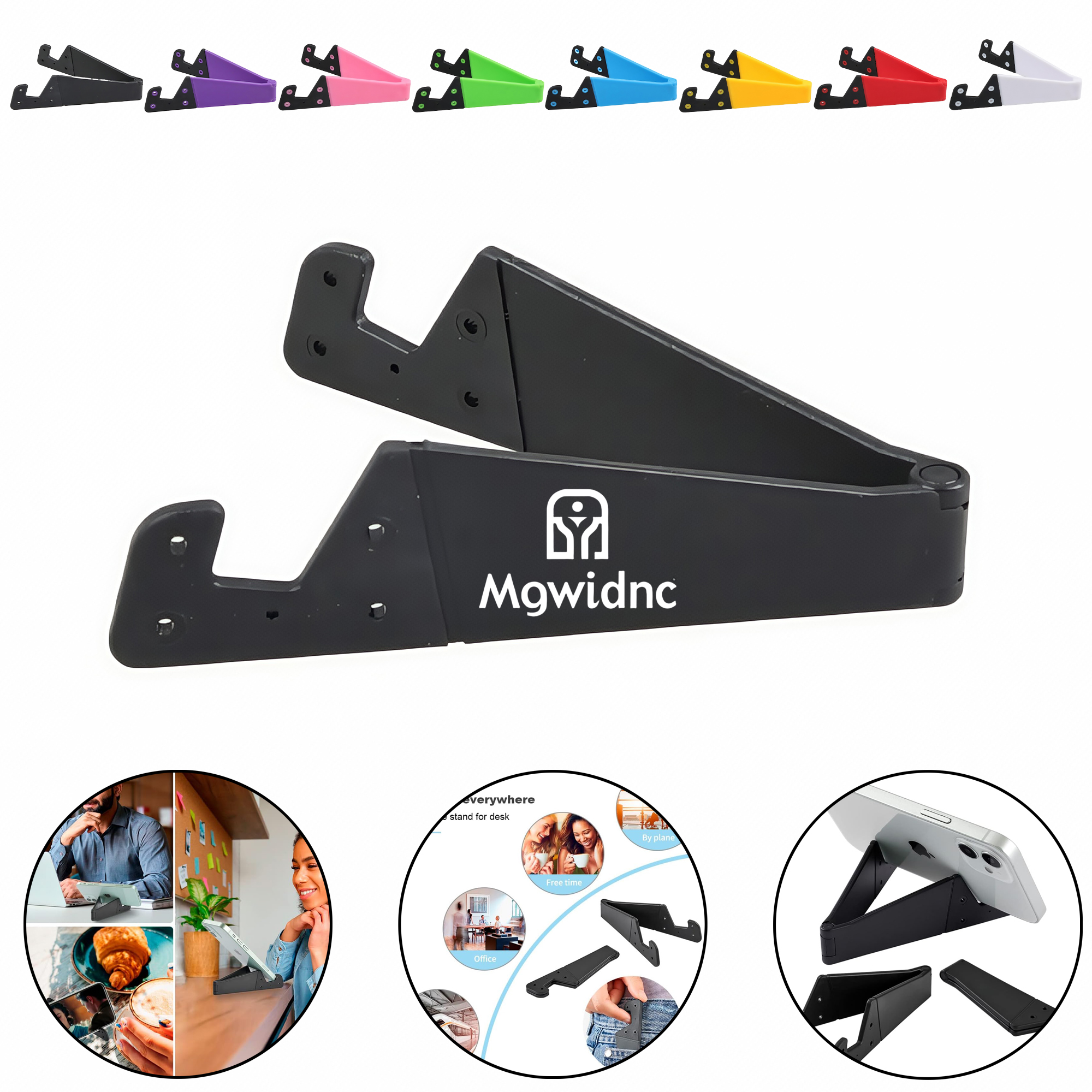 V-Shaped Universal Phone Stand for Desk