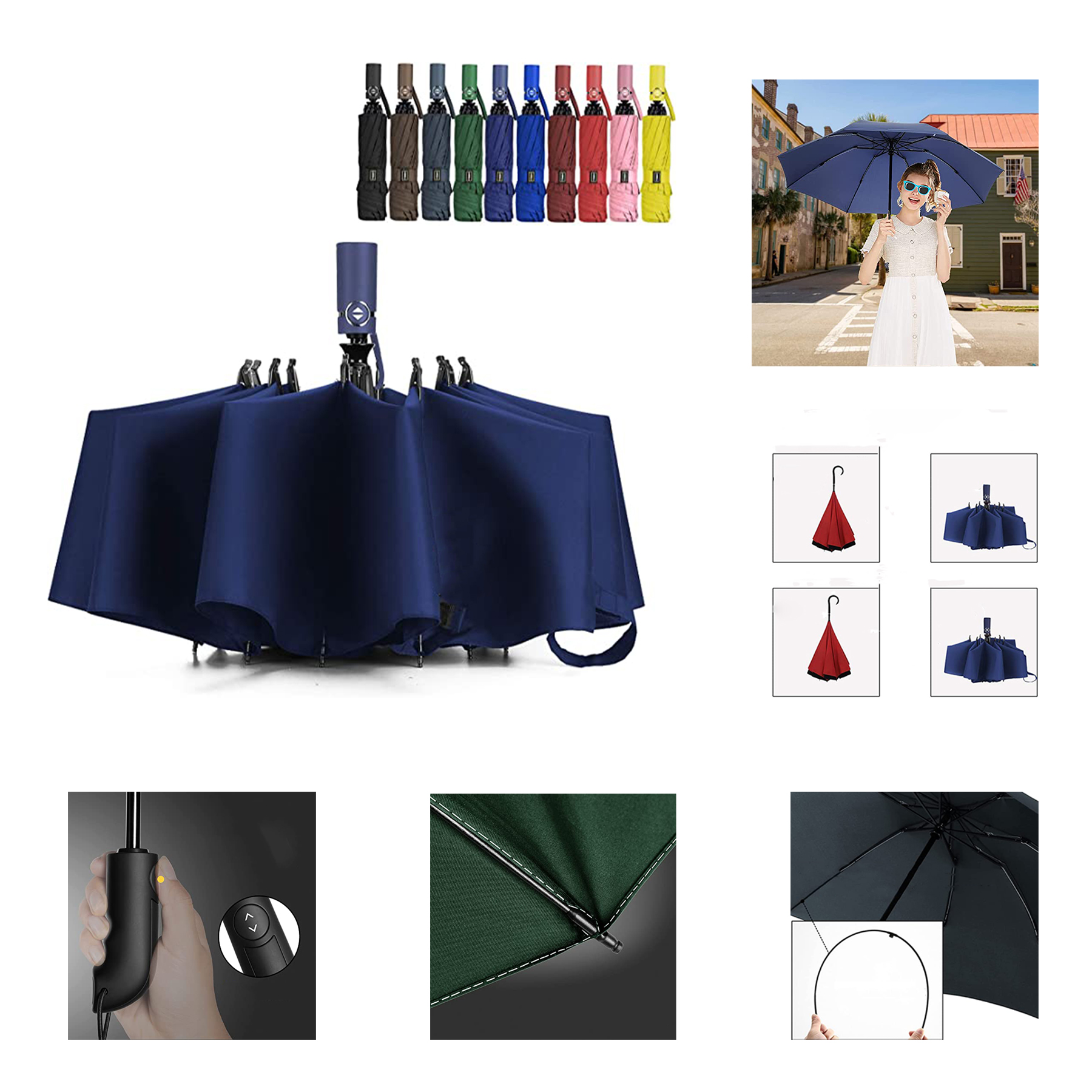 Windproof Folding Umbrella 1