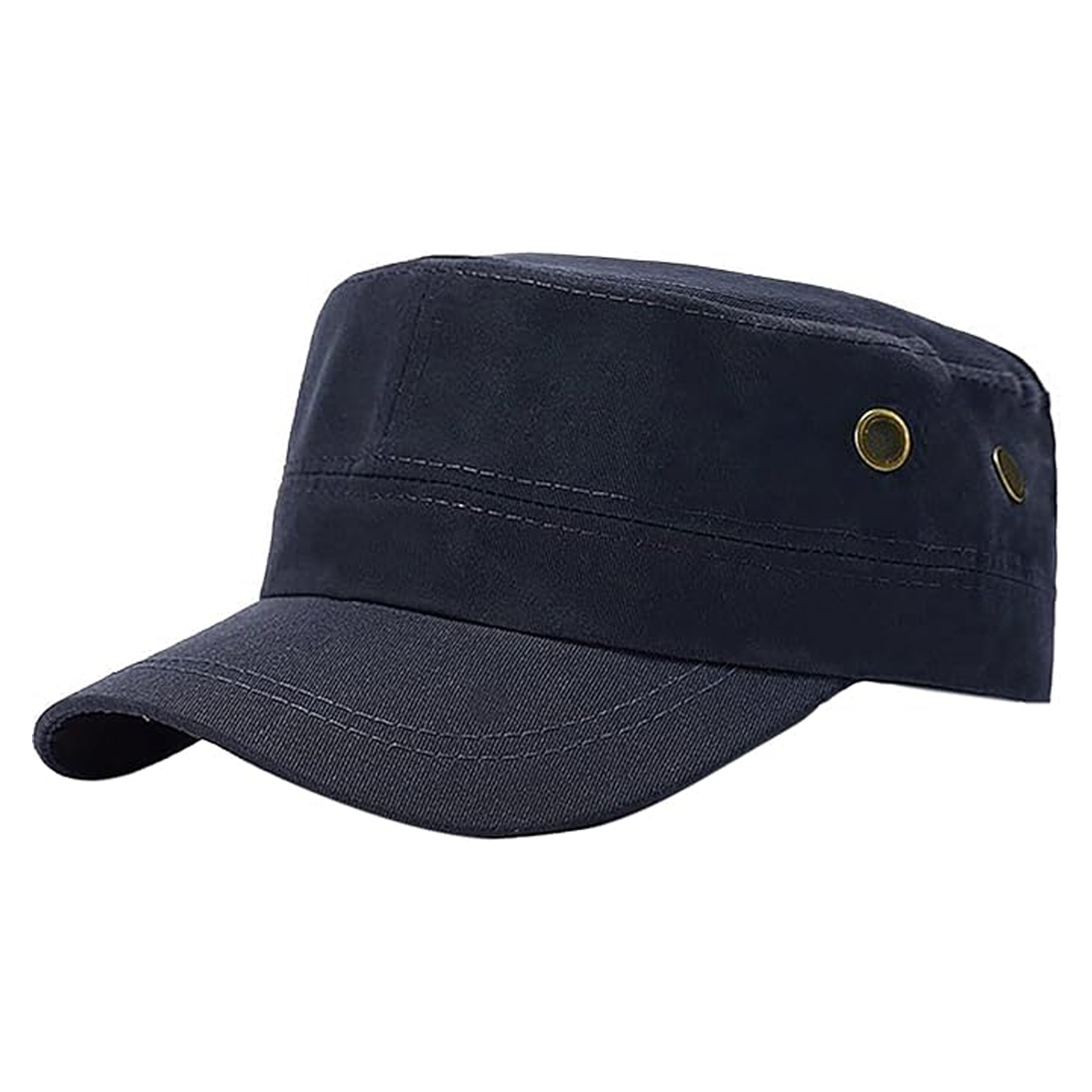 Unisex Cotton Basic Cadet Army Cap 7