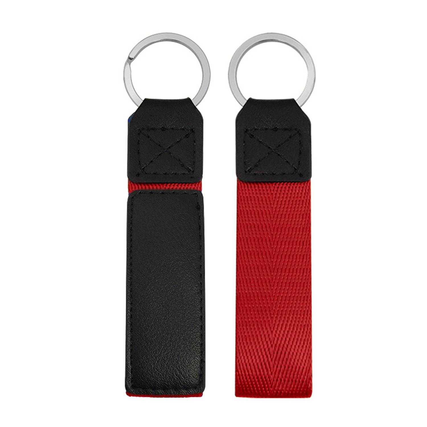 PU Leather Metal Keychain 1
