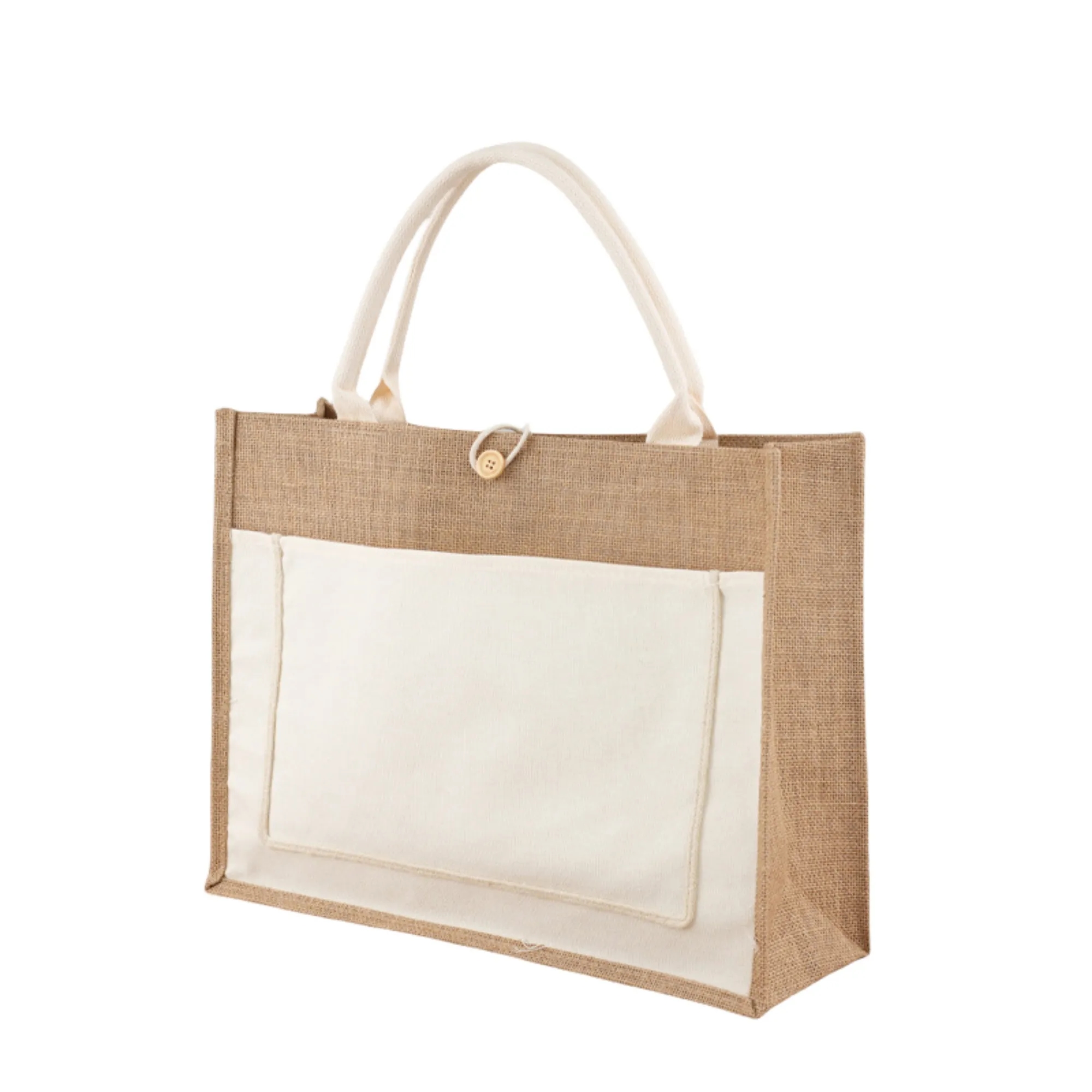 Eco-Friendly Carry-All Jute Bag 2