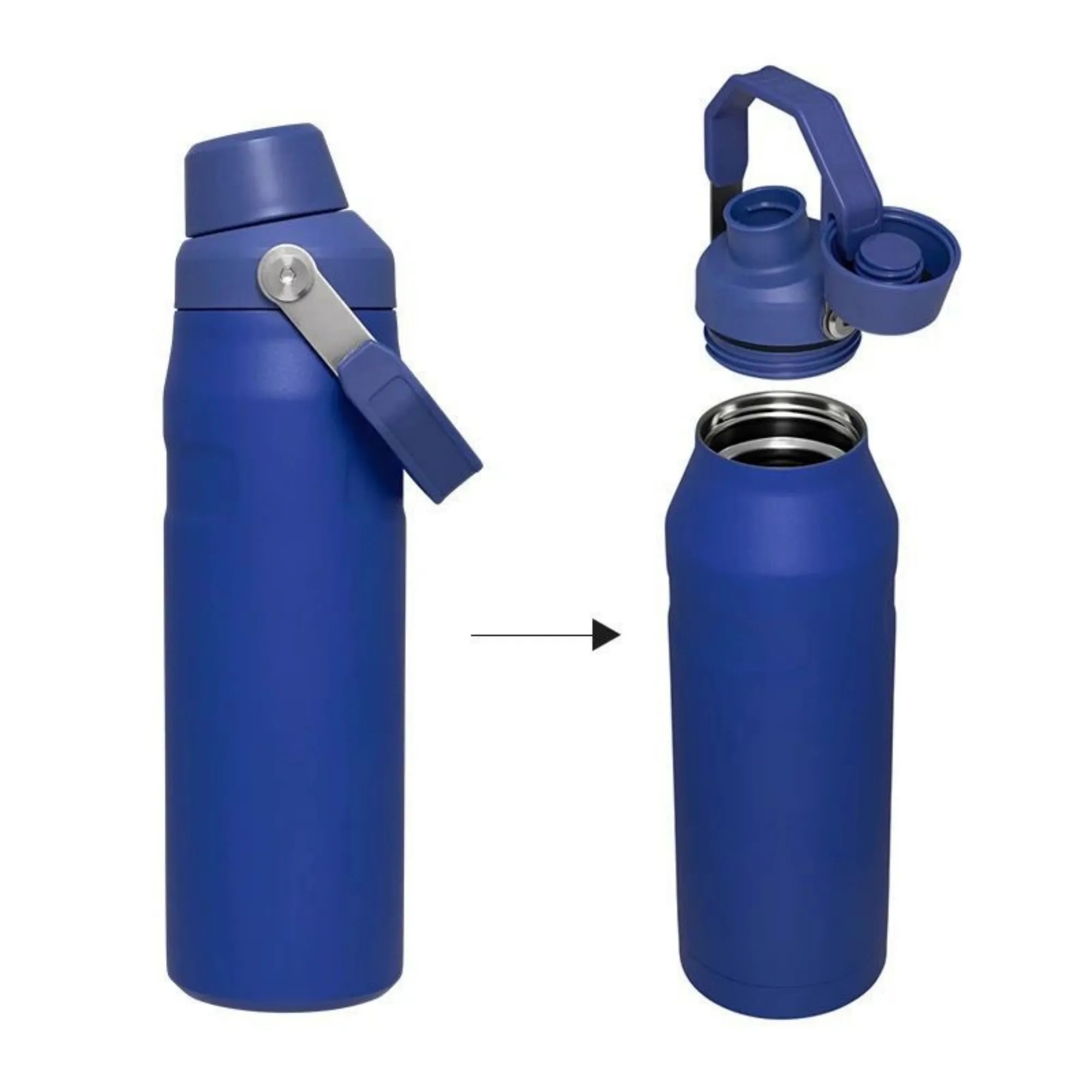 24oz 304Stainless Steel Large Capacity Outdoor Sports Bottle, custom water bottle with logo imprint 4