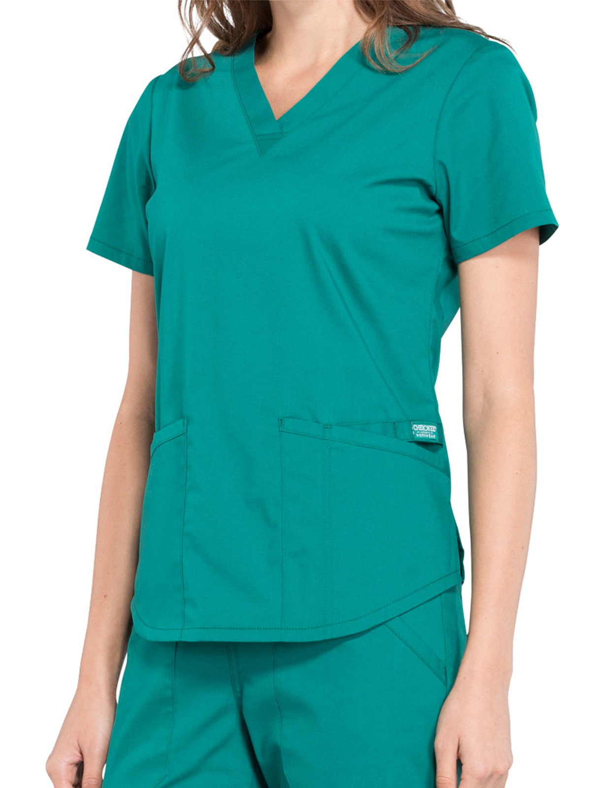 Cherokee - Workwear Professionals - Women's V-Neck Top 16