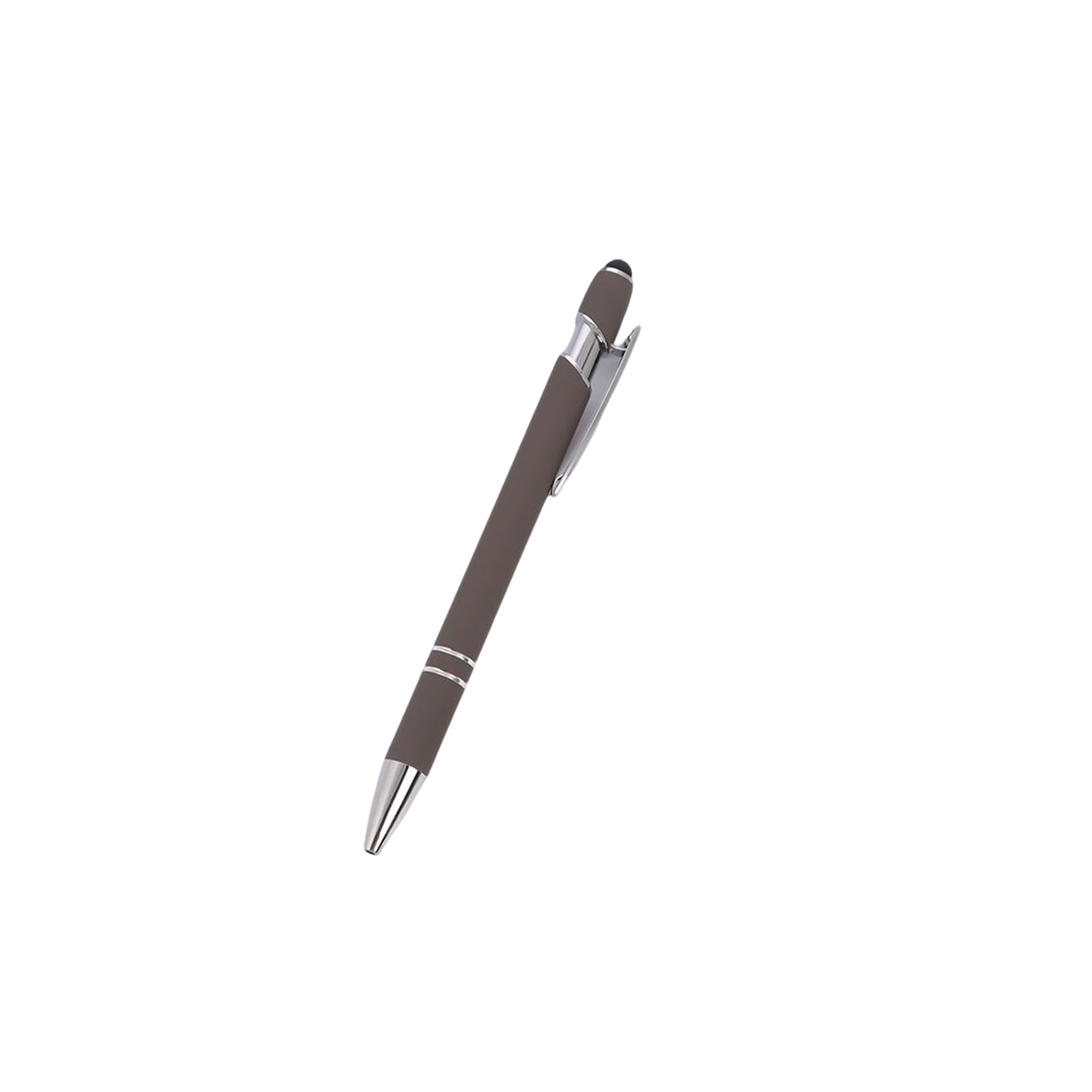 Metal Click Ballpoint Pen With Capacitive Stylus 5.7" 4