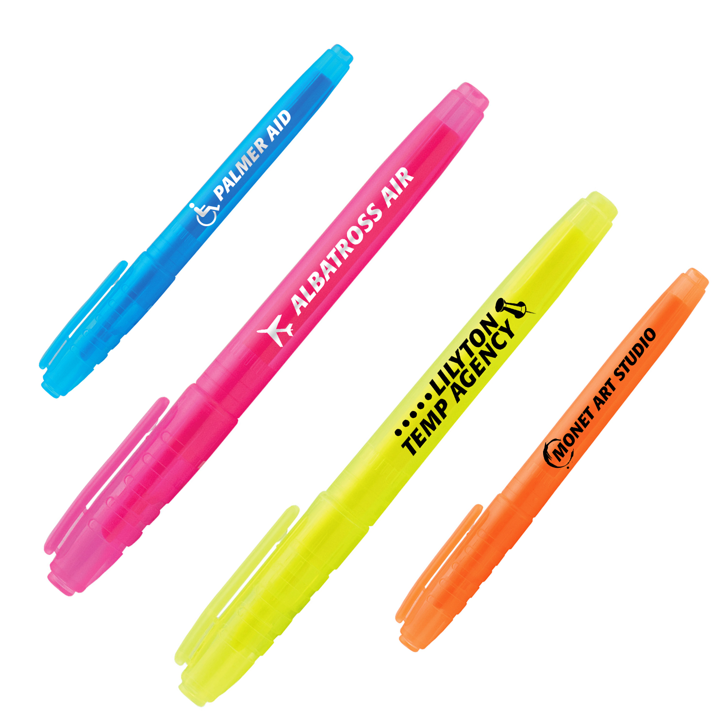 Oxford Plastic Highlighter (1 Color Imprint) 1