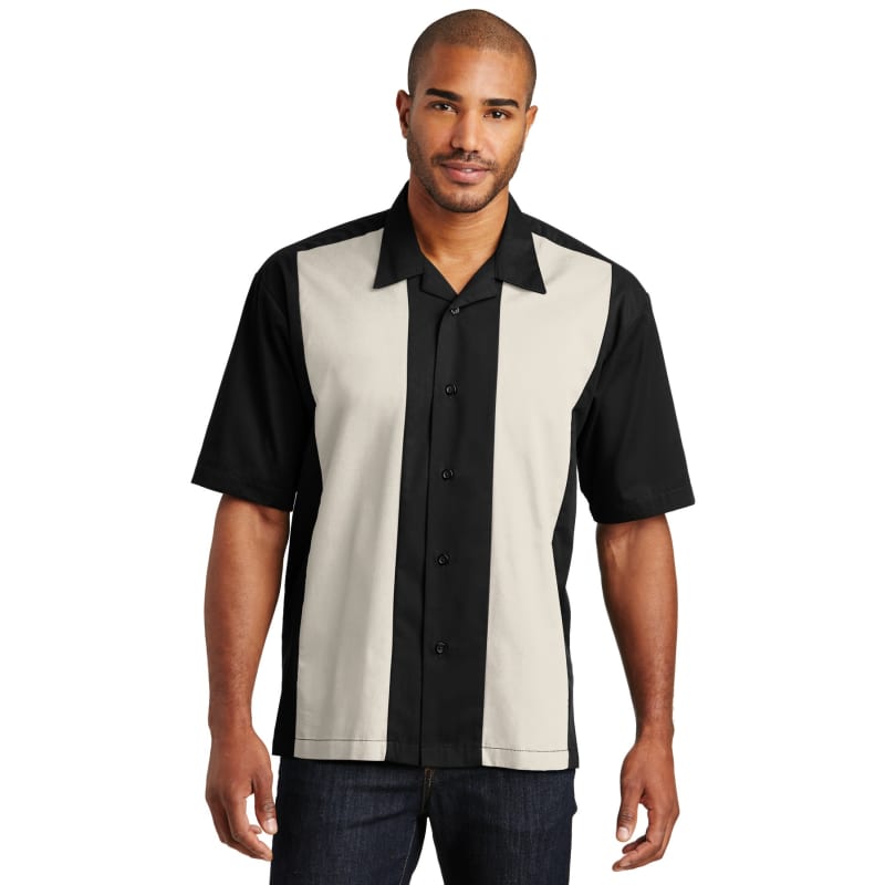 Port Authority Retro Camp Shirt. 8