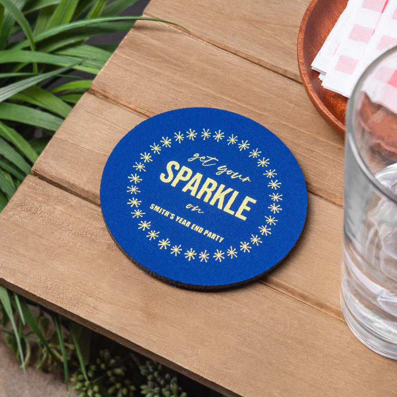 4 Inch Round Foam Coasters 7