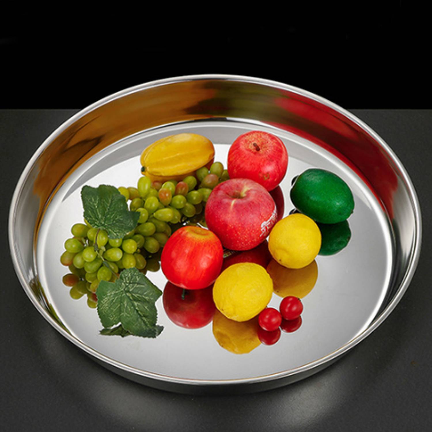 Stainless Steel Round Plate 3