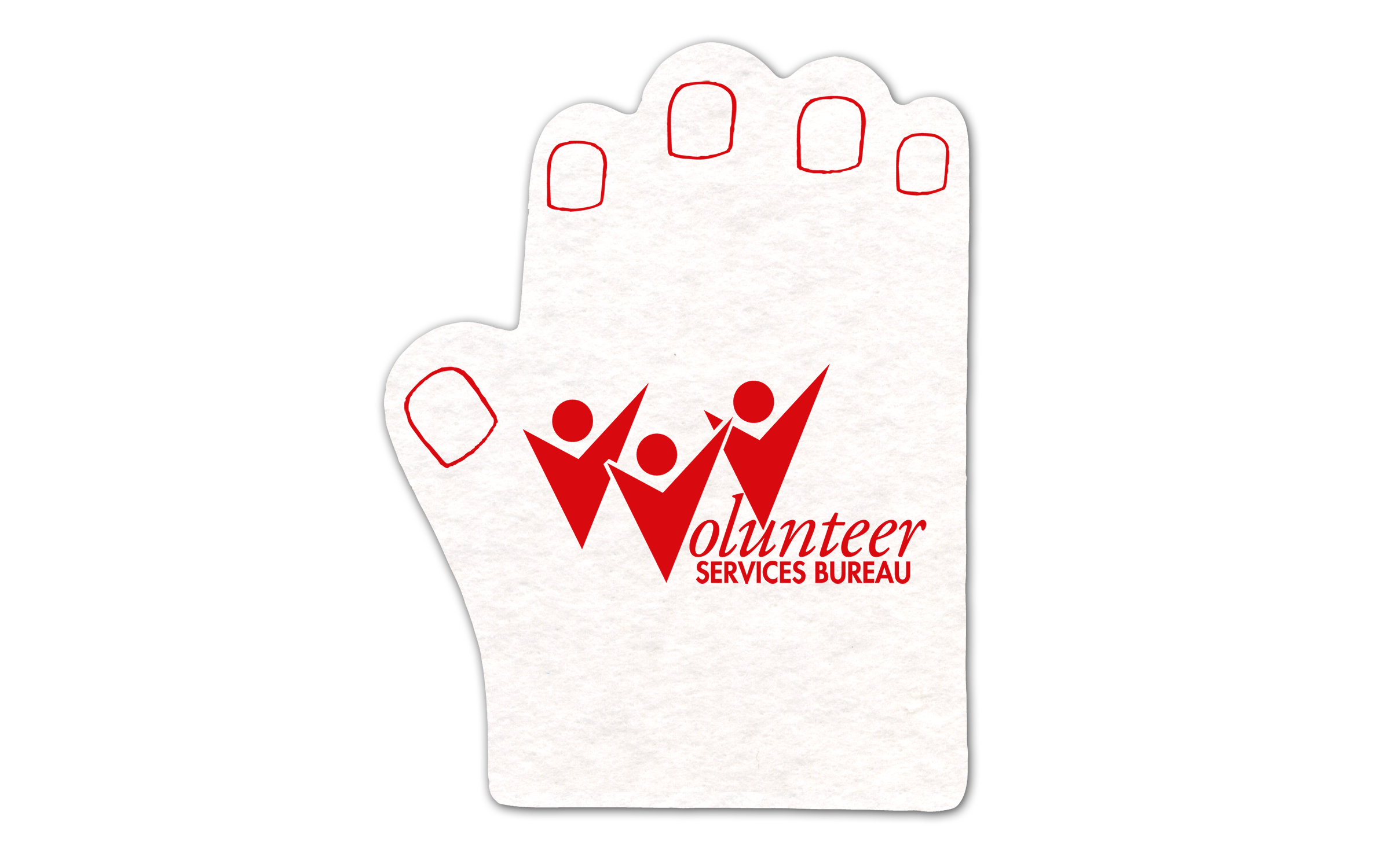 6" Hand Shammy Coaster 14