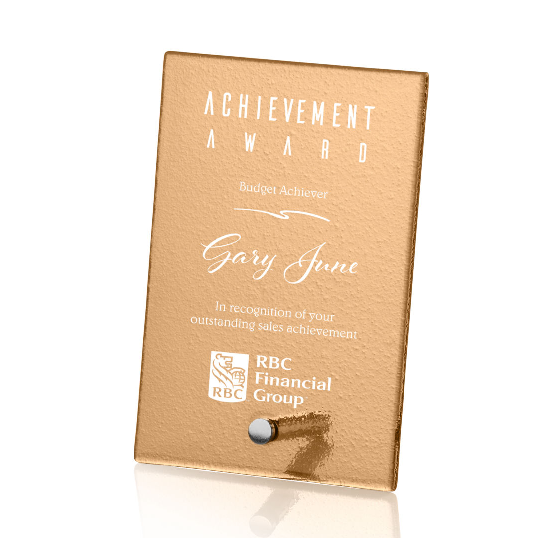 Atchison Russet Rectangle Award - Silver 4