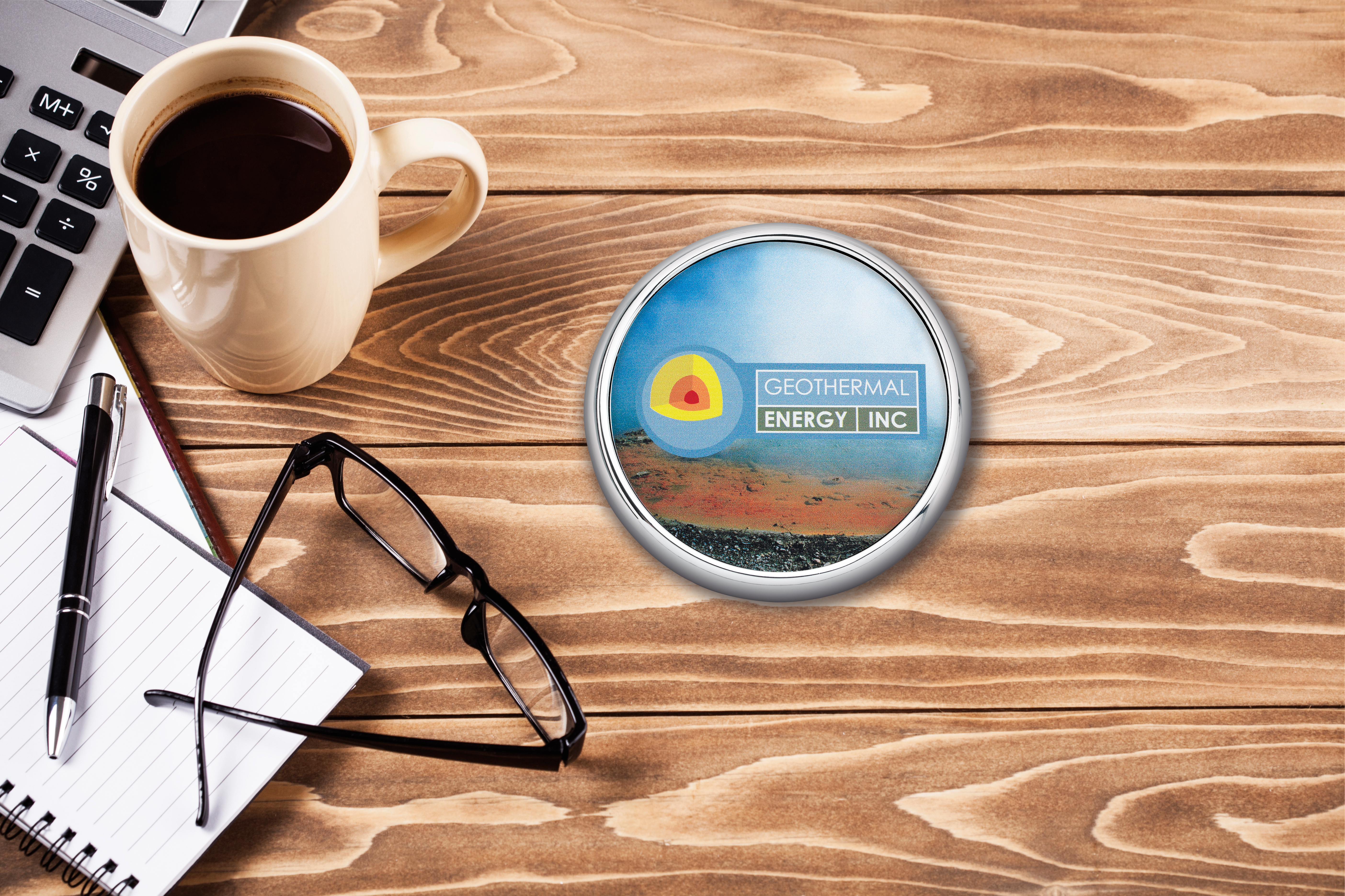 JAFFA® Radiant Leather Coaster 4