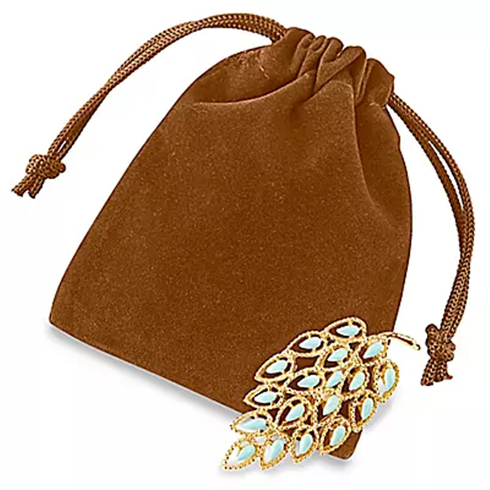 3" x 4" DELUXE VELVET DRAWSTRING POUCH. 9