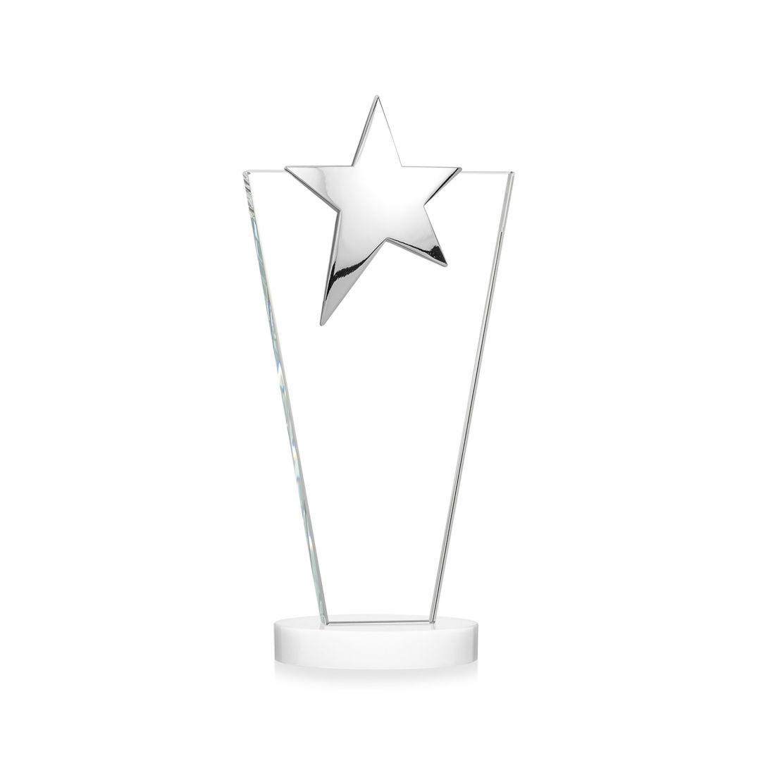 Mantella Chrome Star VividPrint™ Award - White 6