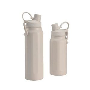 Insulated Water Bottle with Straw and Spout Lid 3