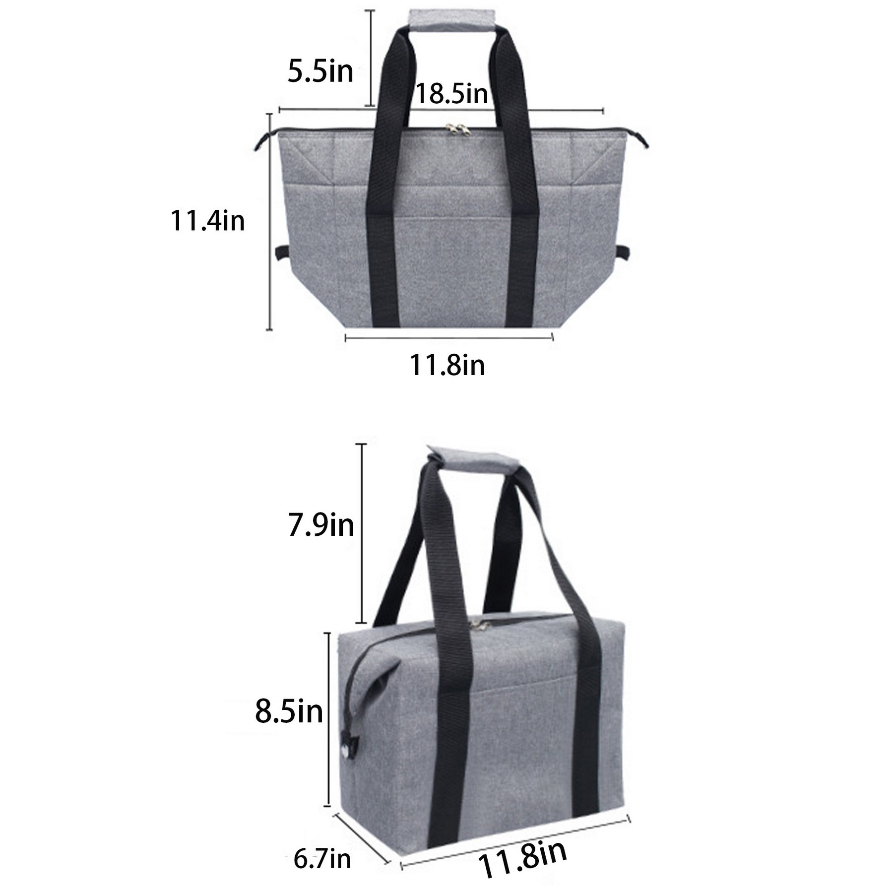Foldable Portable Outdoor Lunch Cooler Bag 2