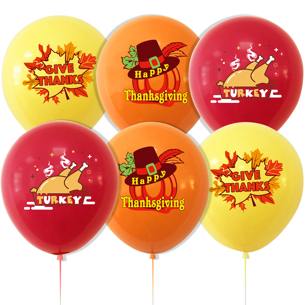 Thanksgiving Theme Party Decoration Balloon Set 4