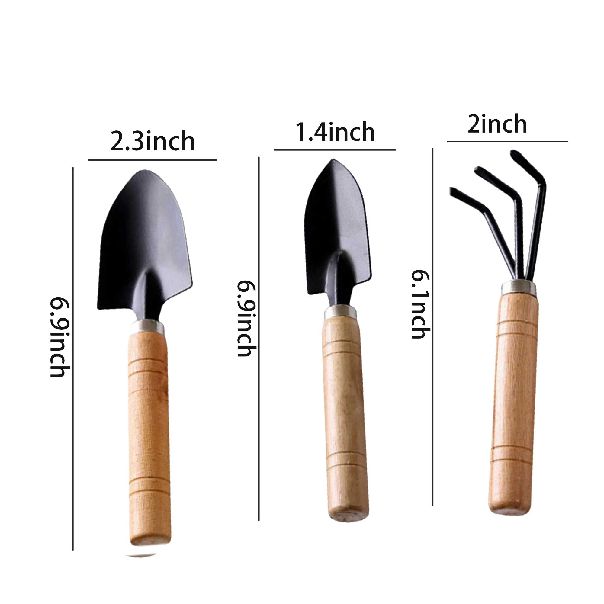 Outdoor Small Gardening Tools Three Piece Set 2