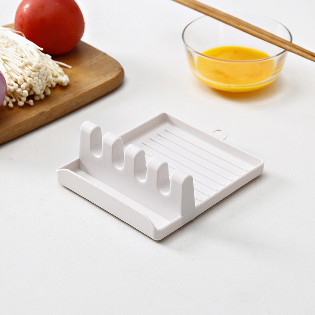 Silicone Utensil Rest with Drip Pad 4