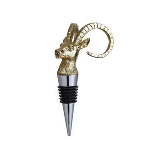 Elegant Giraffe Design Alloy Wine Stopper 7