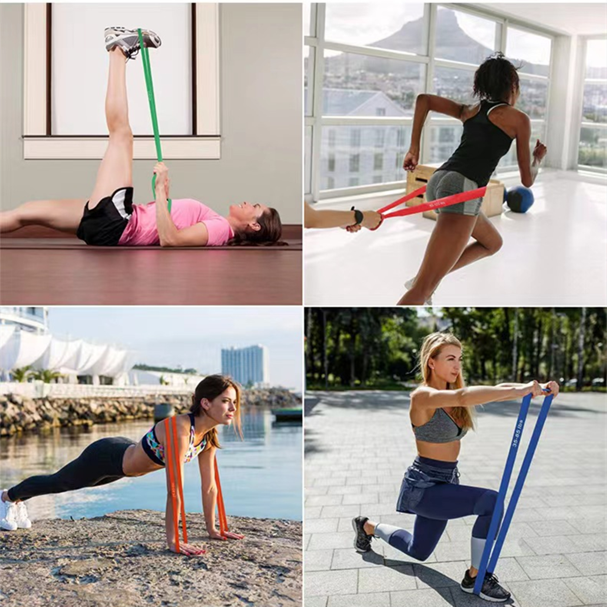 5 Set Of Pull Up Bands 2