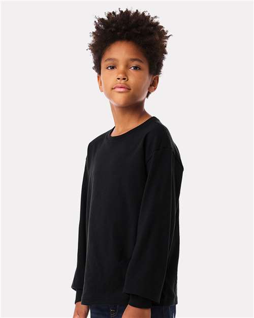Youth 6oz. Heavyweight Long Sleeve Tee - 3511Y 116