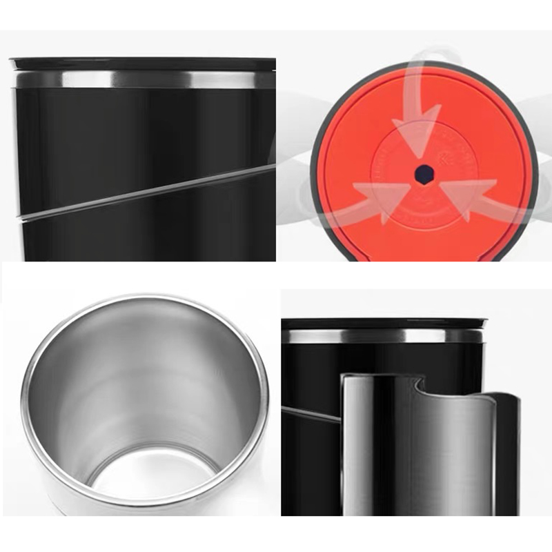 470ML Simple Modern Travel Insulated Mug w/Handle and Lid 11