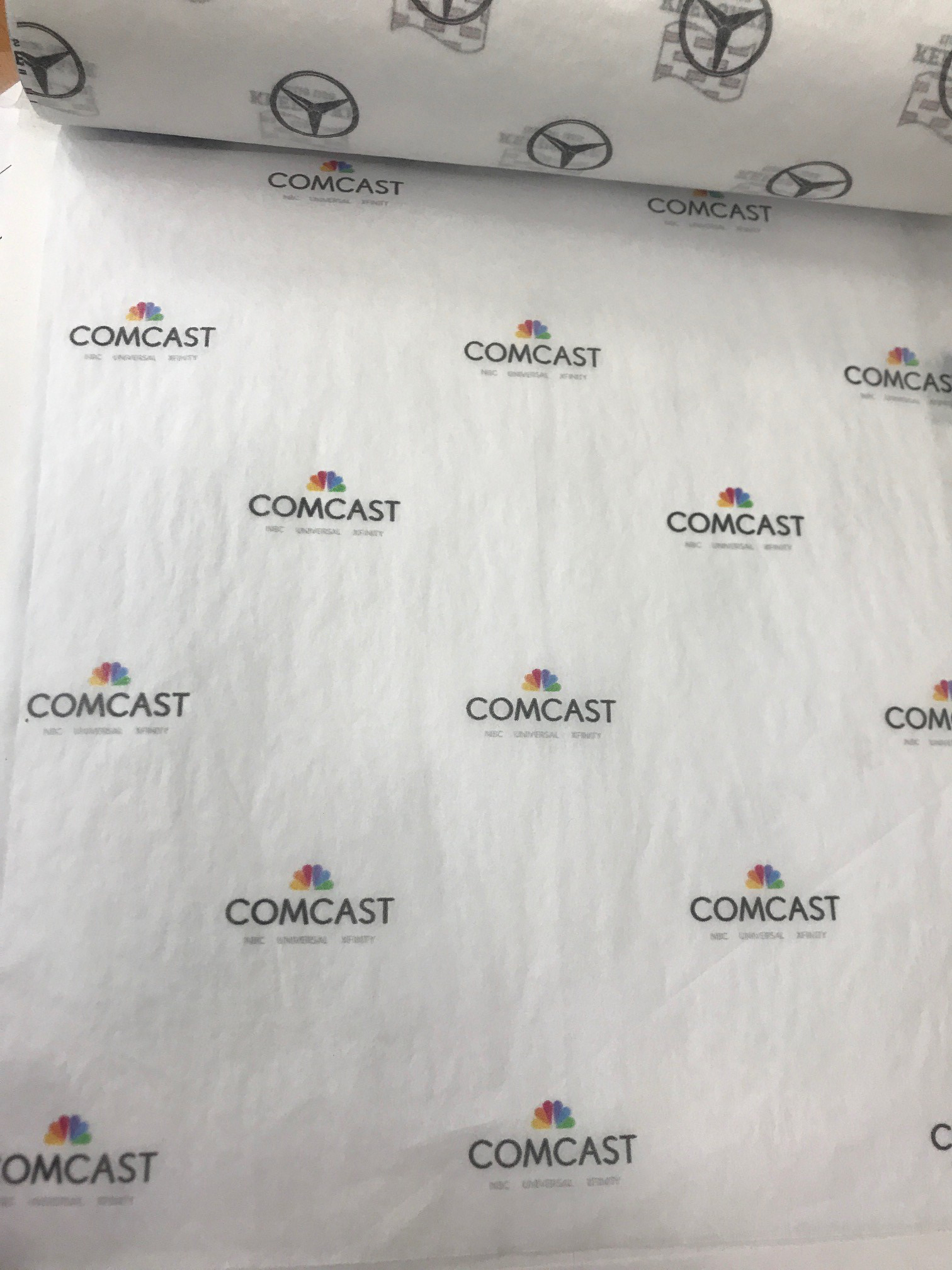 Custom Printed Full Color Tissue Paper - 23" x 34" 6