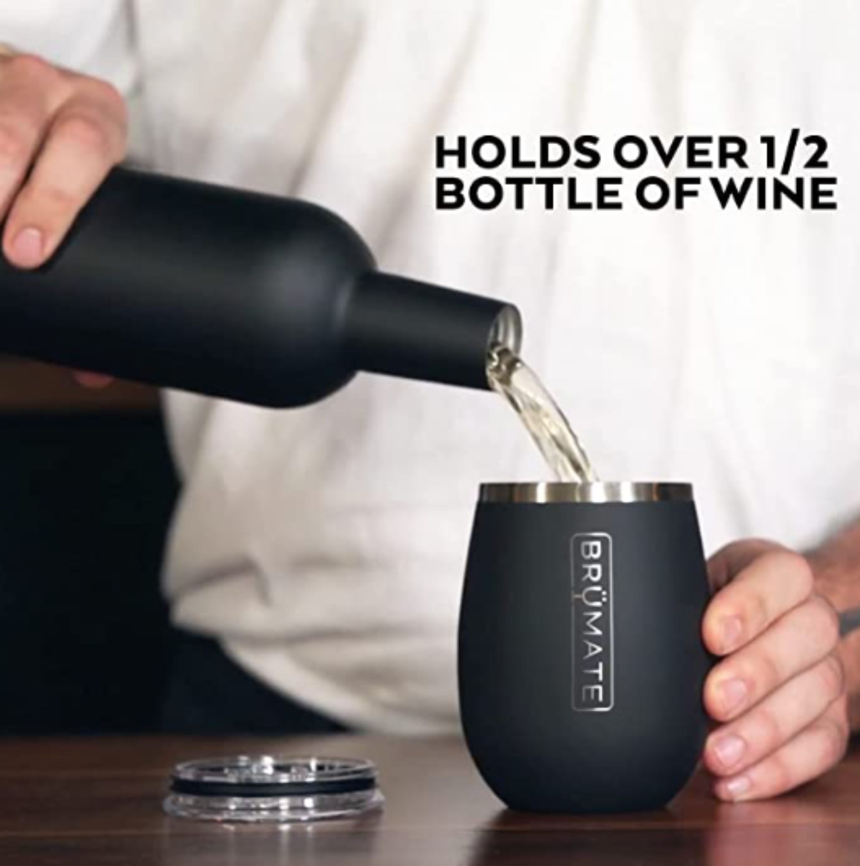 BruMate Uncork'd 14 oz Wine Tumbler 9