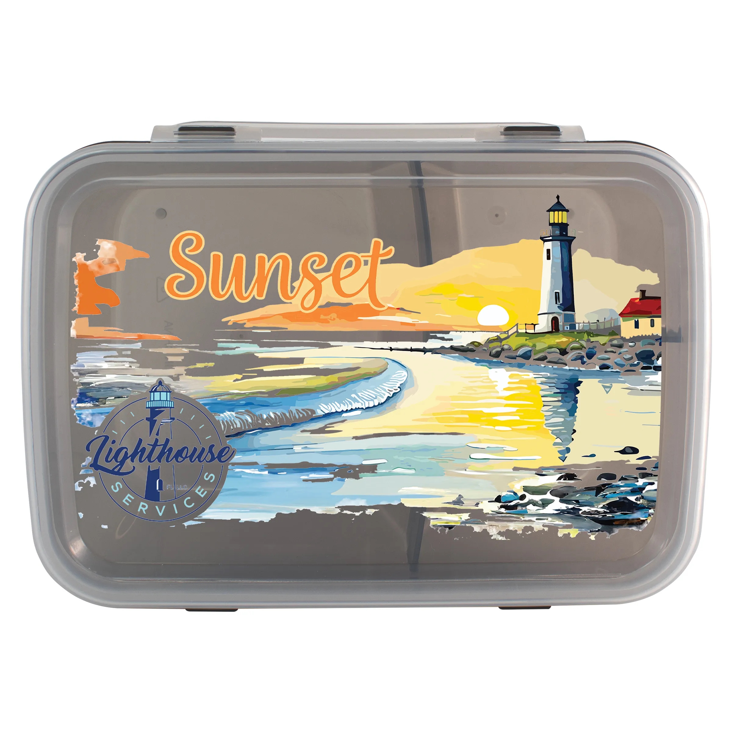 Full Color Translucent Lunch Container 7