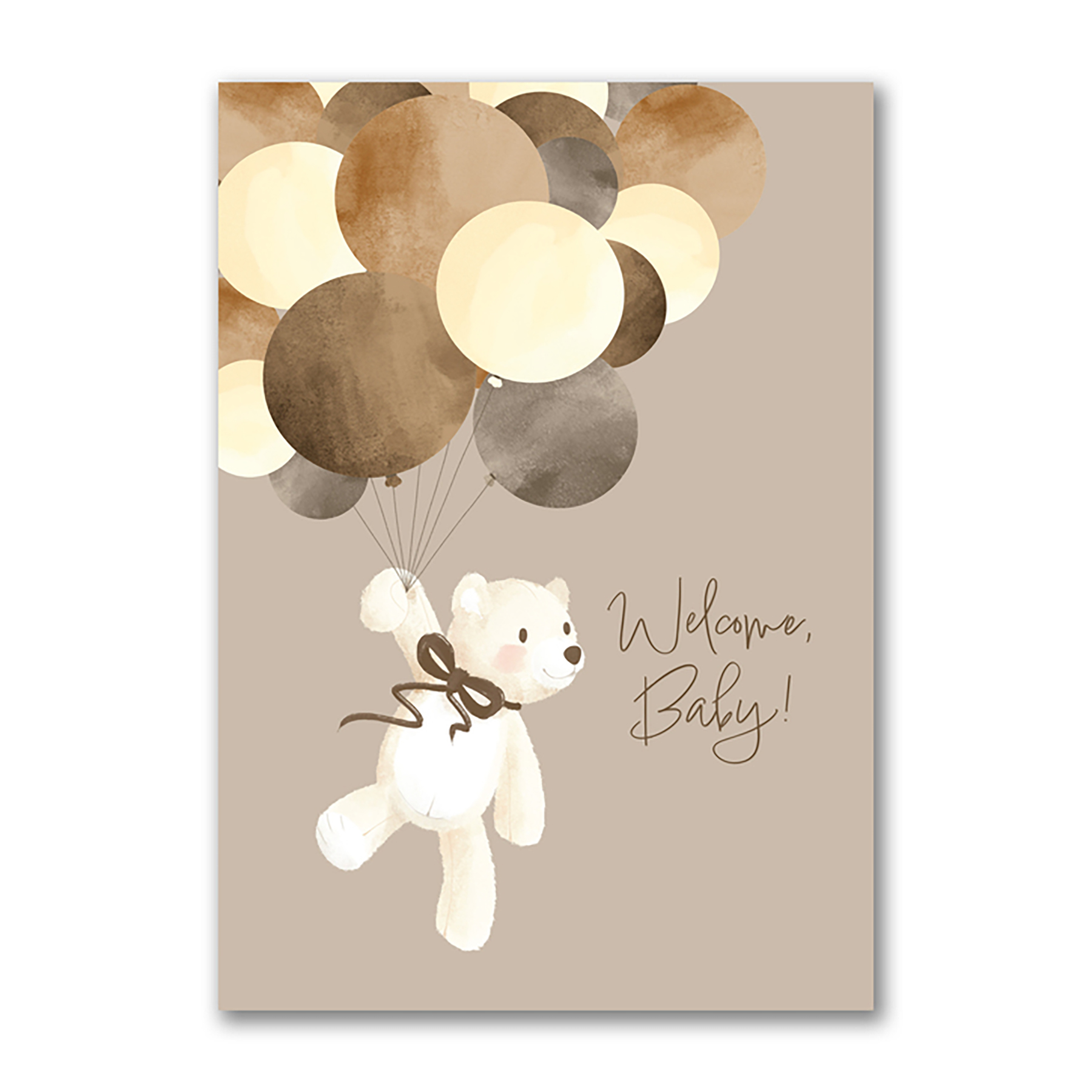 Welcome Bear Card 1